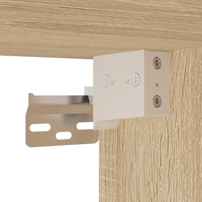 Comodini a Muro 2 pz Rovere Sonoma 35x35x20 cm | homemem39