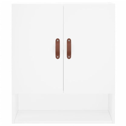 Armadietto a Muro Bianco 60x31x70 cm in Legno Multistrato