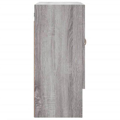 Armadietto a Muro Grigio Sonoma 60x31x70cm in Legno Multistrato | homemem39