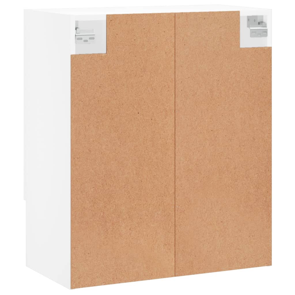 Armadietto a Muro Bianco 60x31x70 cm in Legno Multistrato | homemem39