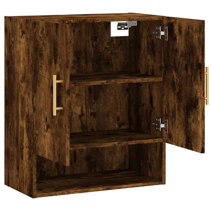 Armadietto a Muro Rovere Fumo 60x31x70 cm in Legno Multistrato | homemem39