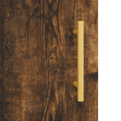 Armadietto a Muro Rovere Fumo 60x31x70 cm in Legno Multistrato | homemem39