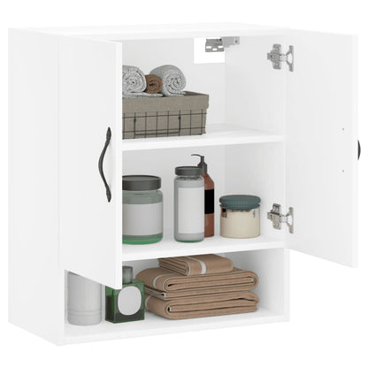 Armadietto a Muro Bianco 60x31x70 cm in Legno Multistrato | homemem39