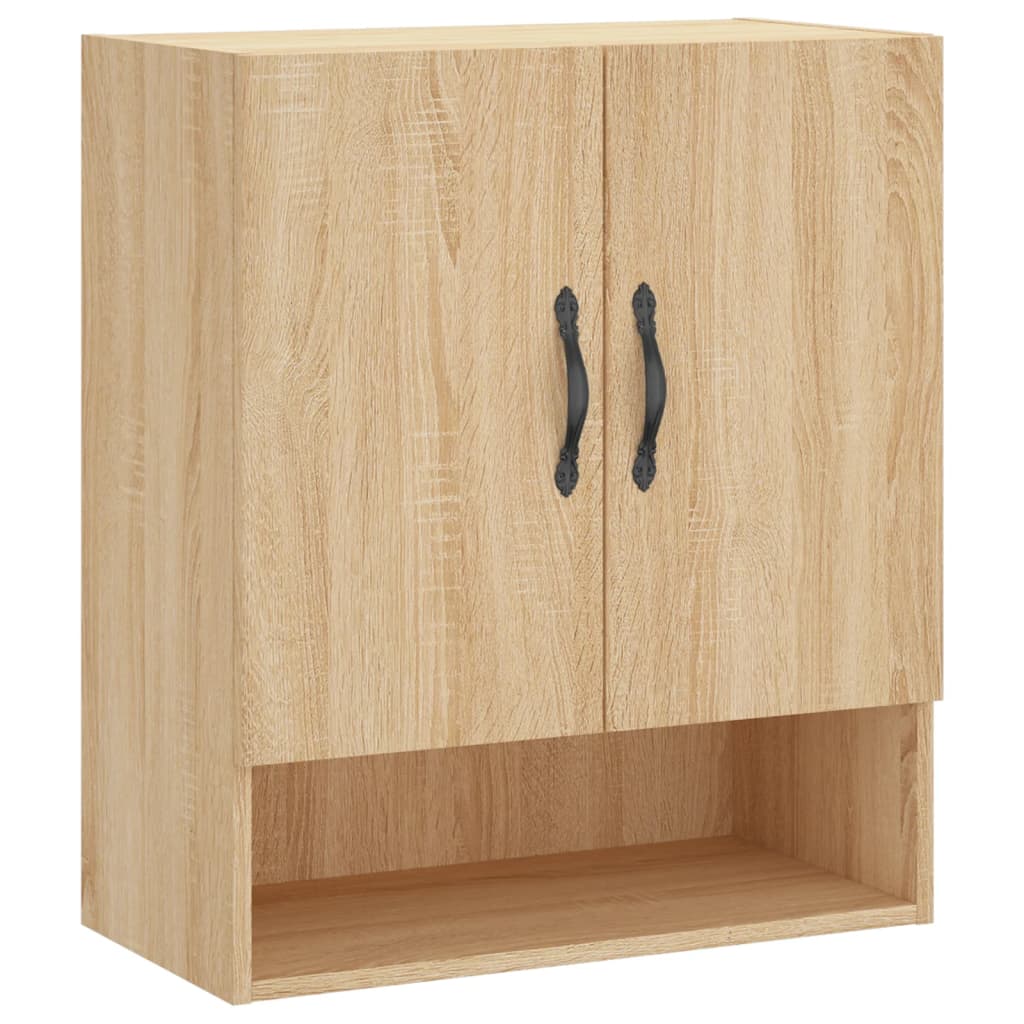 Armadietto a Muro Rovere Sonoma 60x31x70 cm Legno Multistrato | homemem39