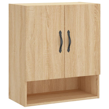 Armadietto a Muro Rovere Sonoma 60x31x70 cm Legno Multistrato | homemem39