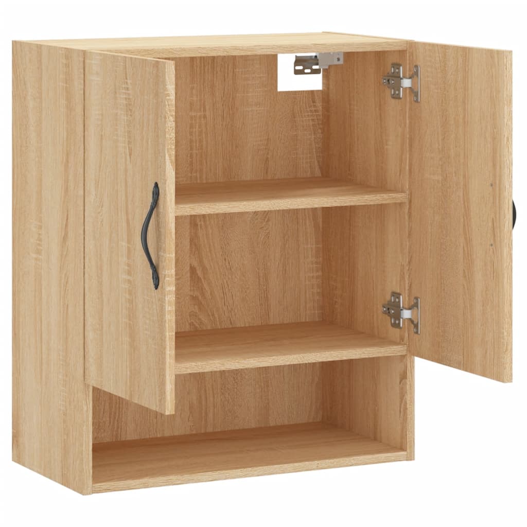 Armadietto a Muro Rovere Sonoma 60x31x70 cm Legno Multistrato | homemem39