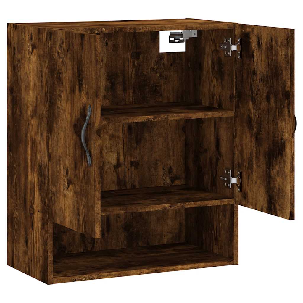 Armadietto a Muro Rovere Fumo 60x31x70 cm in Legno Multistrato | homemem39