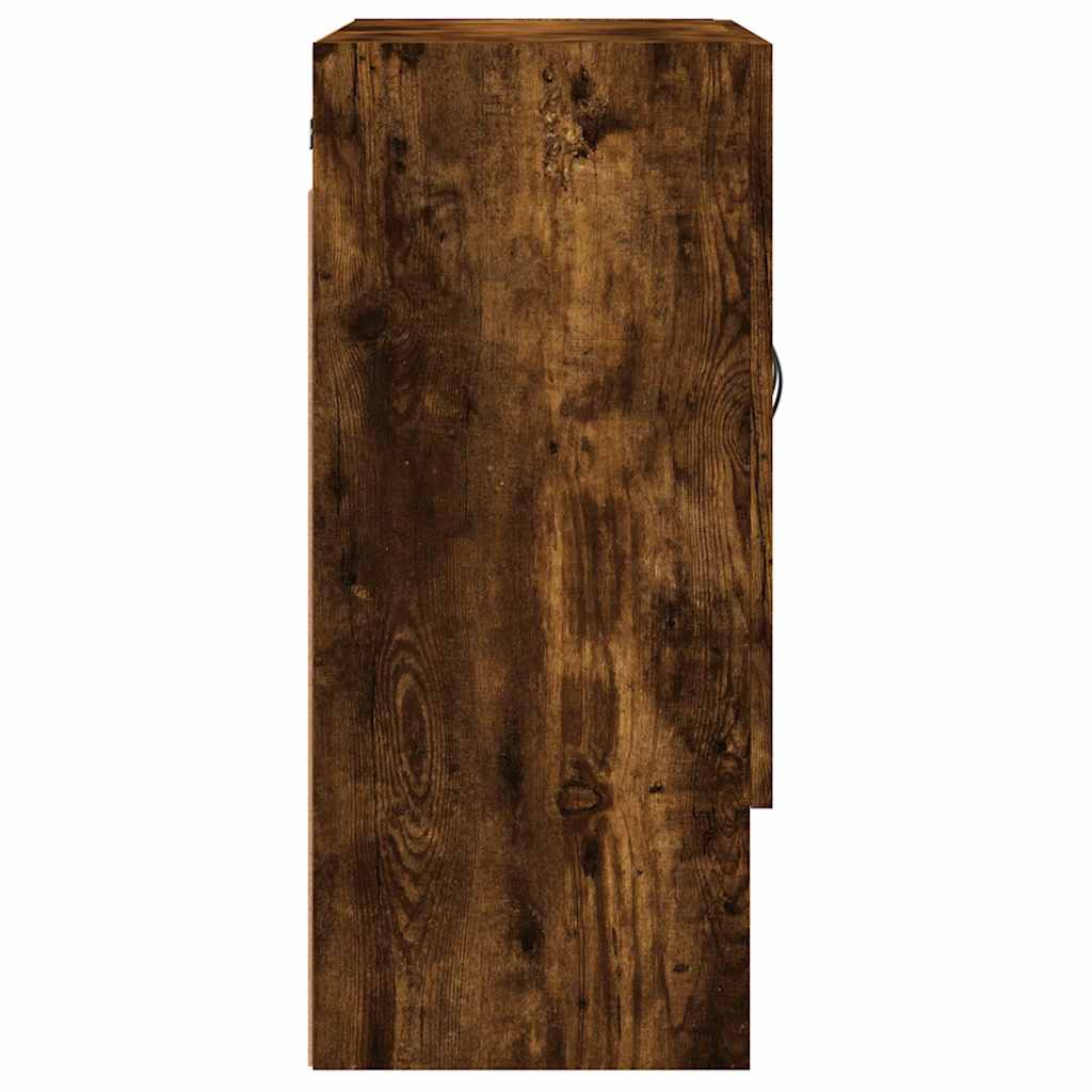 Armadietto a Muro Rovere Fumo 60x31x70 cm in Legno Multistrato | homemem39