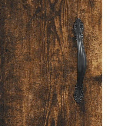Armadietto a Muro Rovere Fumo 60x31x70 cm in Legno Multistrato | homemem39