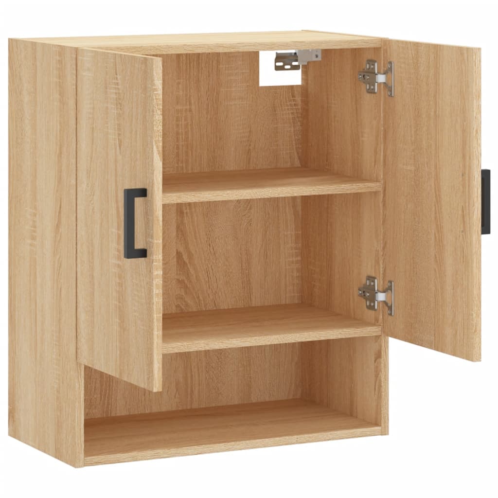 Armadietto a Muro Rovere Sonoma 60x31x70 cm Legno Multistrato | homemem39