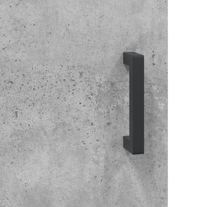 Armadietto a Muro Grigio Cemento 60x31x70 cm Legno Multistrato | homemem39