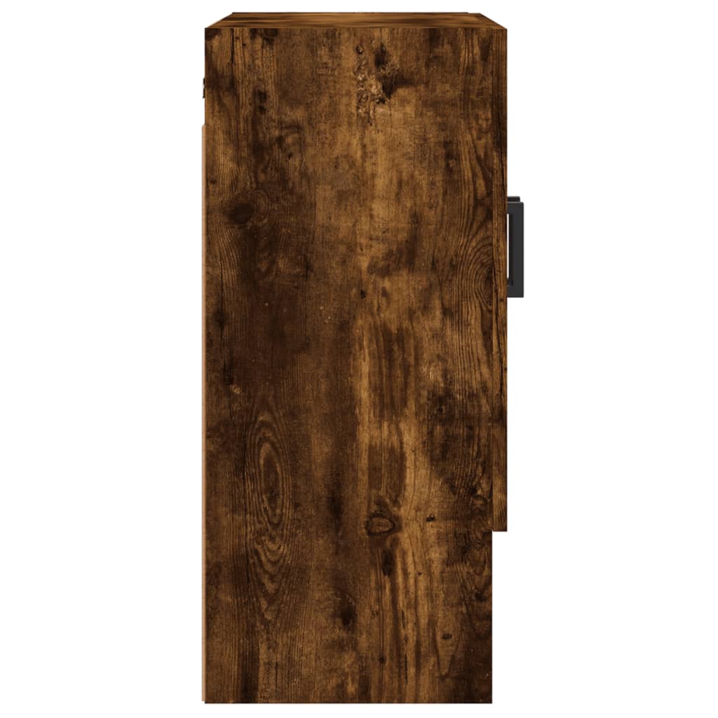 Armadietto a Muro Rovere Fumo 60x31x70 cm in Legno Multistrato | homemem39