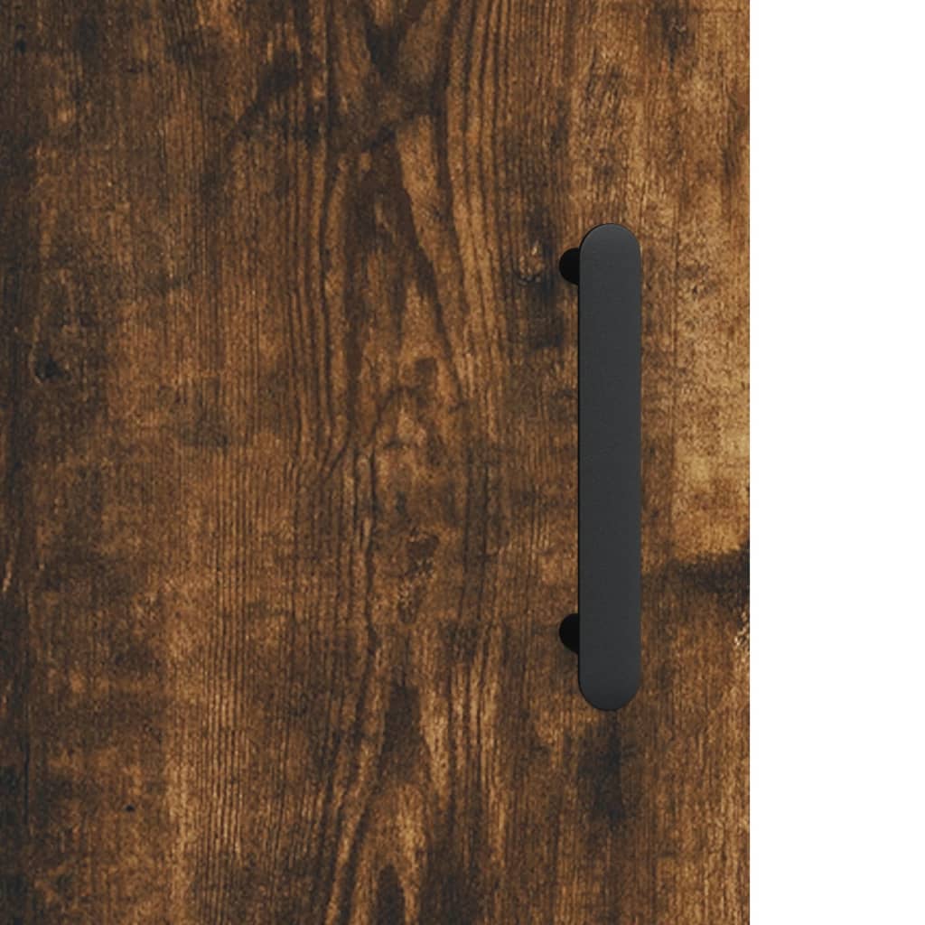 Armadietto a Muro Rovere Fumo 60x31x70 cm in Legno Multistrato | homemem39