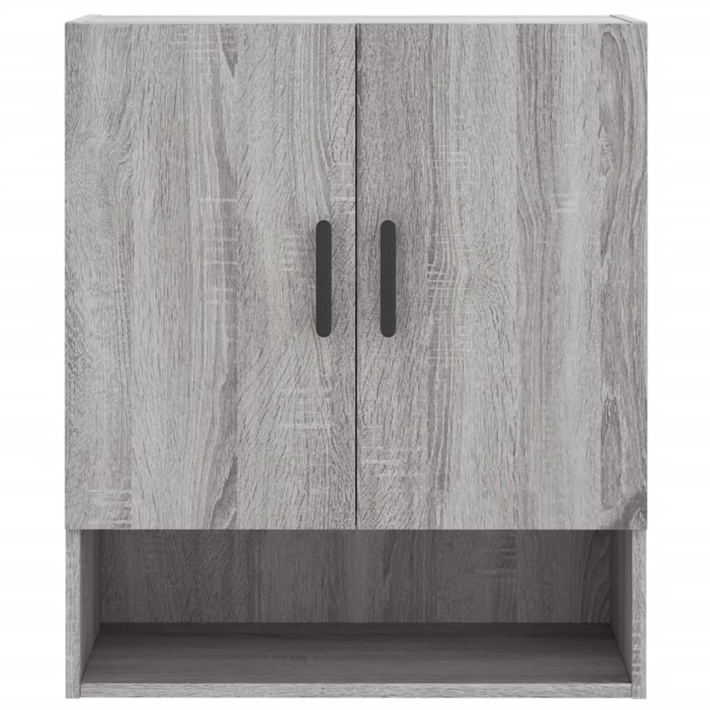 Armadietto a Muro Grigio Sonoma 60x31x70cm in Legno Multistrato | homemem39