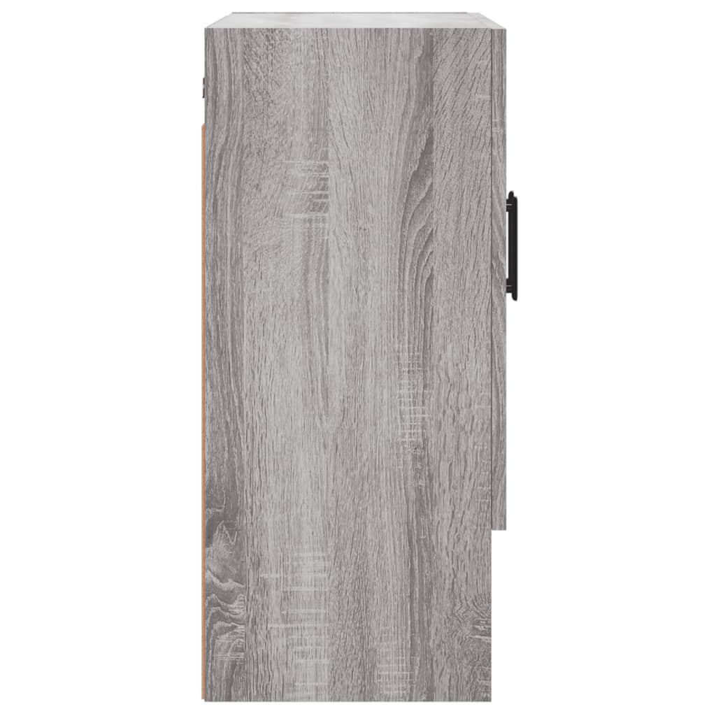 Armadietto a Muro Grigio Sonoma 60x31x70cm in Legno Multistrato | homemem39