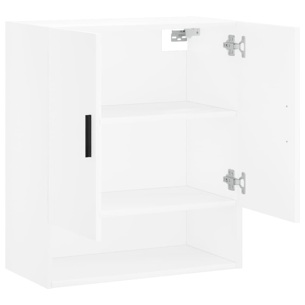 Armadietto a Muro Bianco 60x31x70 cm in Legno Multistrato | homemem39