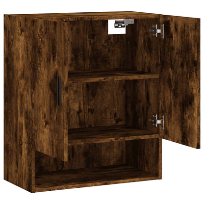 Armadietto a Muro Rovere Fumo 60x31x70 cm in Legno Multistrato - homemem39