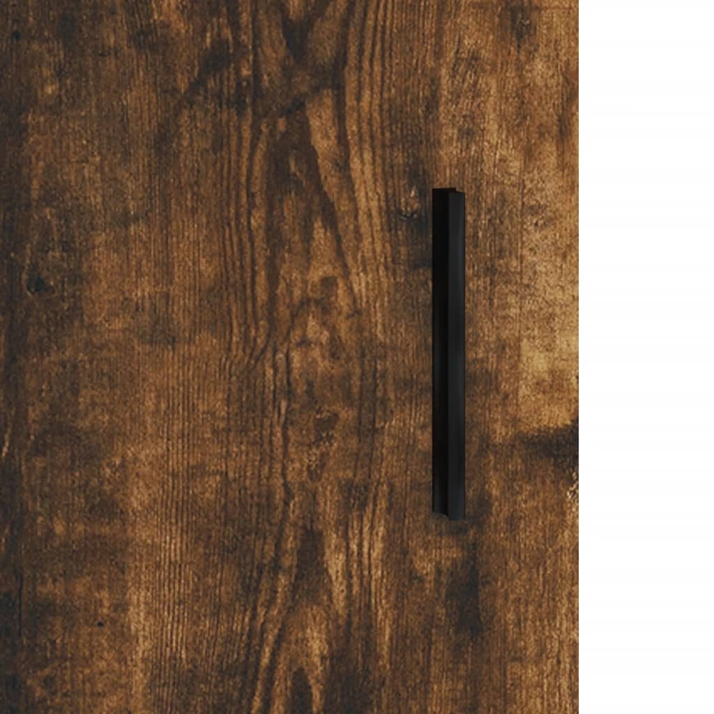 Armadietto a Muro Rovere Fumo 60x31x70 cm in Legno Multistrato - homemem39