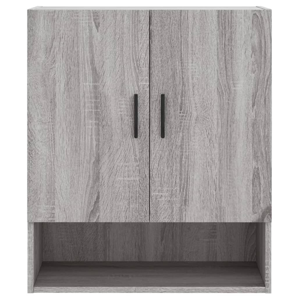 Armadietto a Muro Grigio Sonoma 60x31x70cm in Legno Multistrato | homemem39