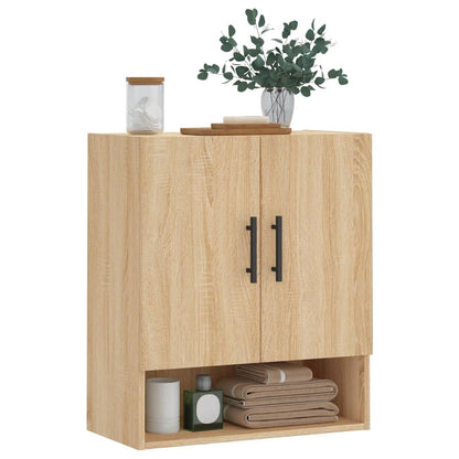 Sonoma Oak Wall Cabinet 60x31x70 cm Plywood