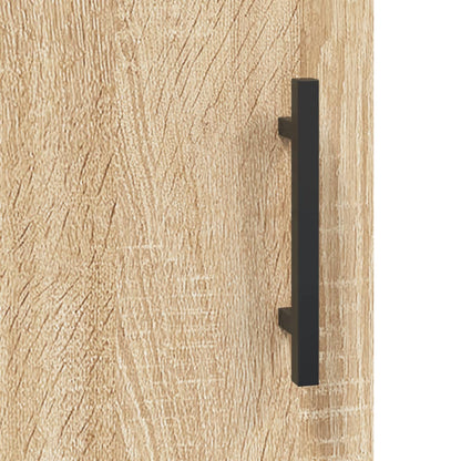 Sonoma Oak Wall Cabinet 60x31x70 cm Plywood