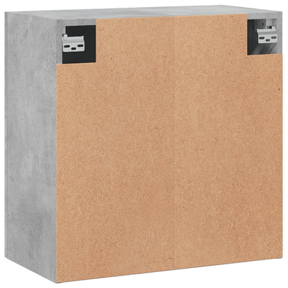 Mobile a Parete Grigio Cemento 60x31x60 cm in Legno Multistrato