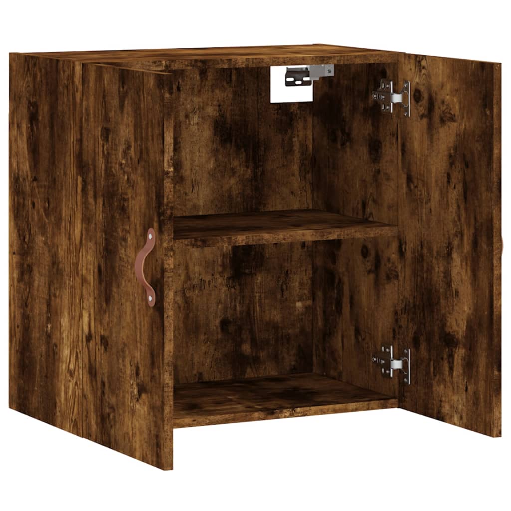 Armadietto a Muro Rovere Fumo 60x31x60 cm in Legno Multistrato | homemem39