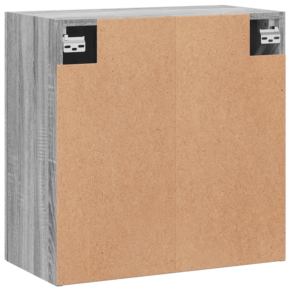 Mobile Pensile Grigio Sonoma 60x31x60 cm in Legno Multistrato | homemem39