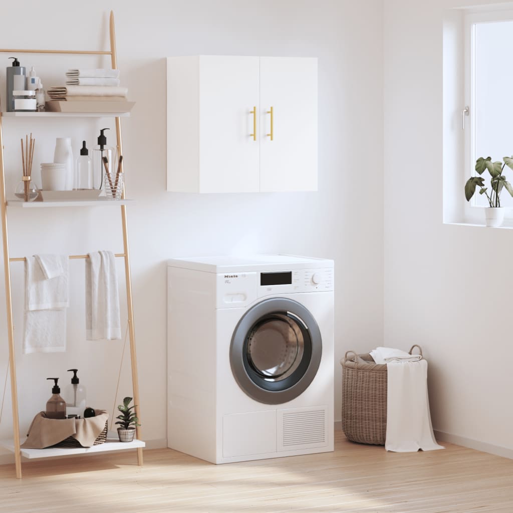 Armadietto a Muro Bianco 60x31x60 cm in Legno Multistrato | homemem39