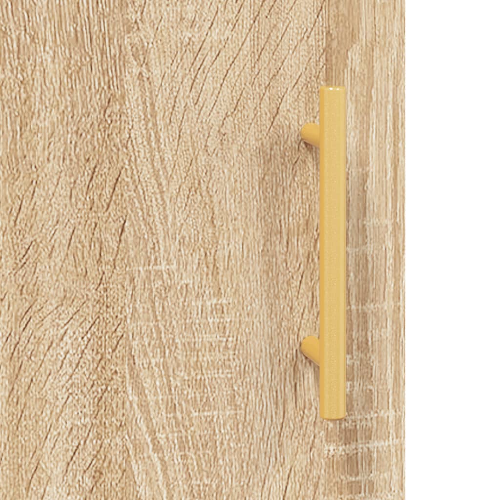 Armadietto a Muro Rovere Sonoma 60x31x60 cm Legno Multistrato