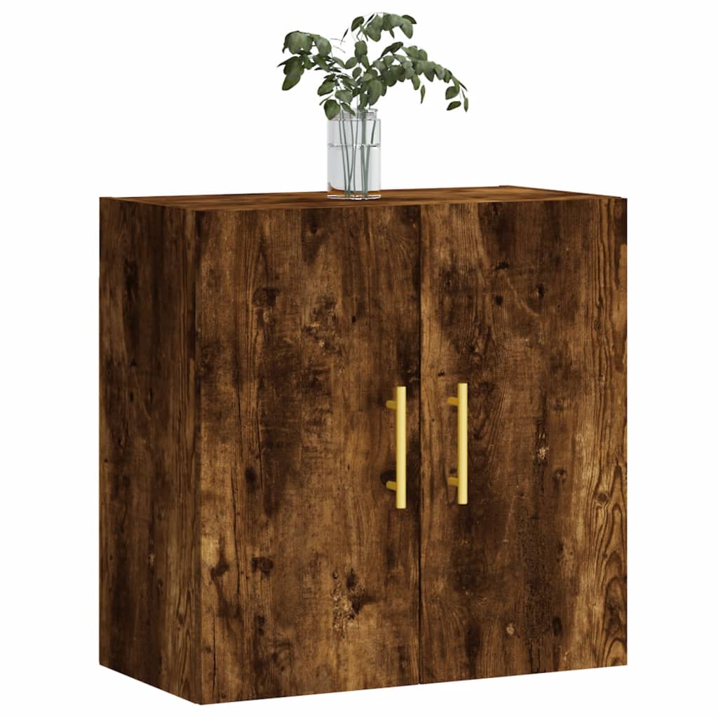 Armadietto a Muro Rovere Fumo 60x31x60 cm in Legno Multistrato | homemem39