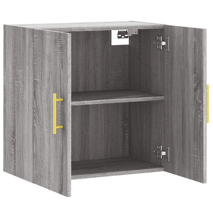 Mobile Pensile Grigio Sonoma 60x31x60 cm in Legno Multistrato - homemem39