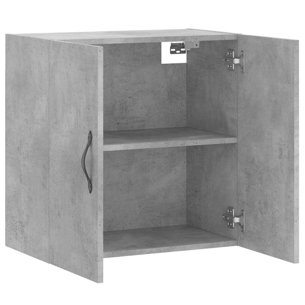 Mobile a Parete Grigio Cemento 60x31x60 cm in Legno Multistrato | homemem39