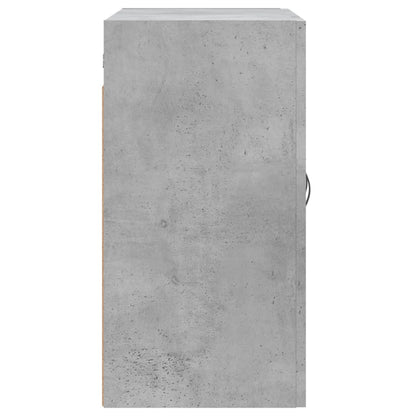 Mobile a Parete Grigio Cemento 60x31x60 cm in Legno Multistrato
