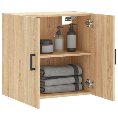 Armadietto a Muro Rovere Sonoma 60x31x60 cm Legno Multistrato