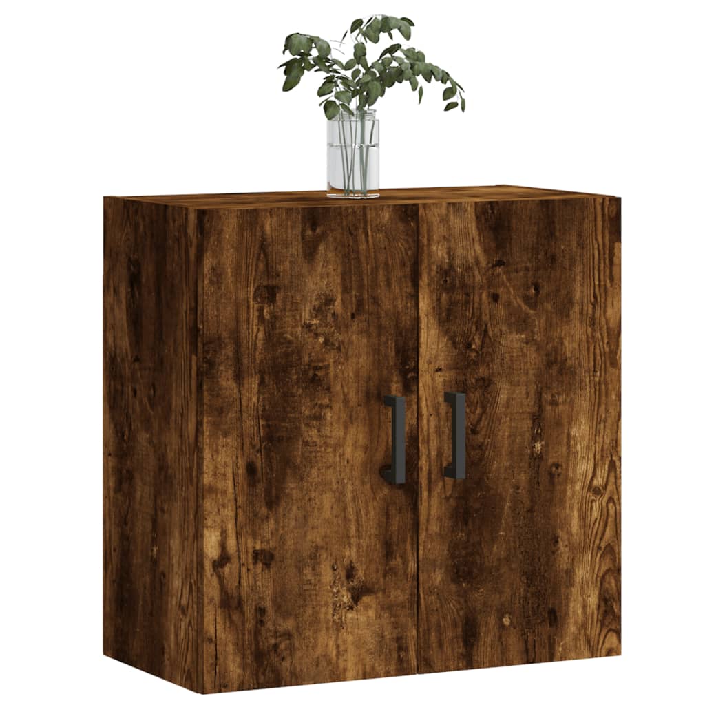 Armadietto a Muro Rovere Fumo 60x31x60 cm in Legno Multistrato | homemem39