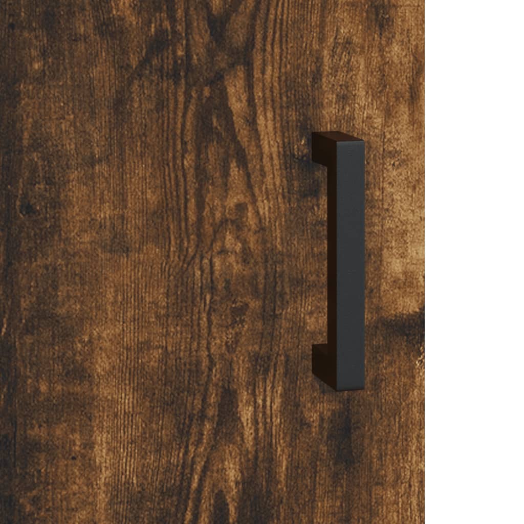 Armadietto a Muro Rovere Fumo 60x31x60 cm in Legno Multistrato | homemem39
