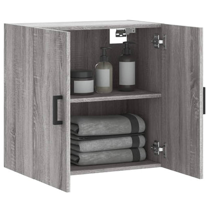 Mobile Pensile Grigio Sonoma 60x31x60 cm in Legno Multistrato