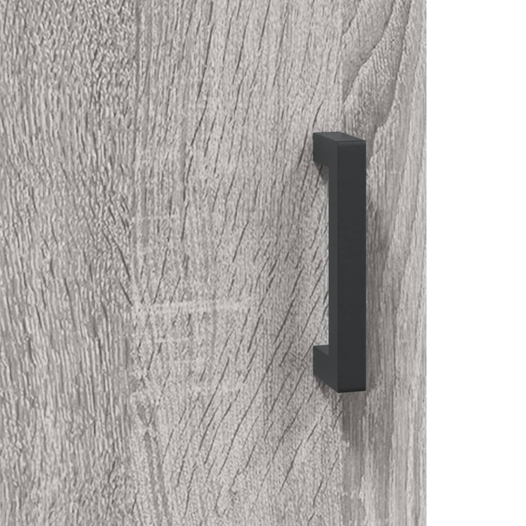 Mobile Pensile Grigio Sonoma 60x31x60 cm in Legno Multistrato