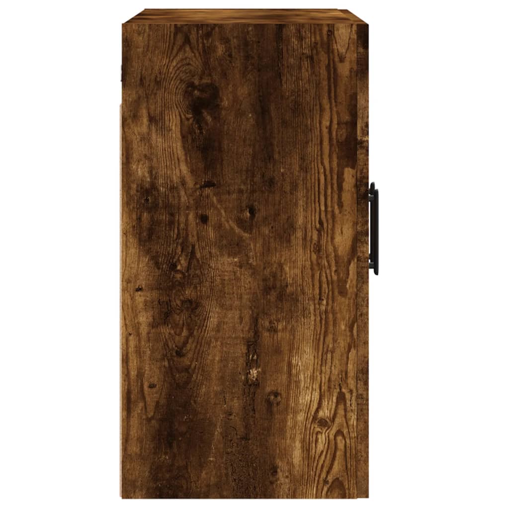 Armadietto a Muro Rovere Fumo 60x31x60 cm in Legno Multistrato | homemem39