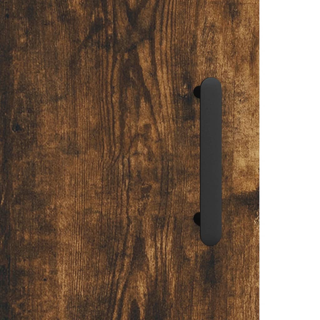 Armadietto a Muro Rovere Fumo 60x31x60 cm in Legno Multistrato | homemem39