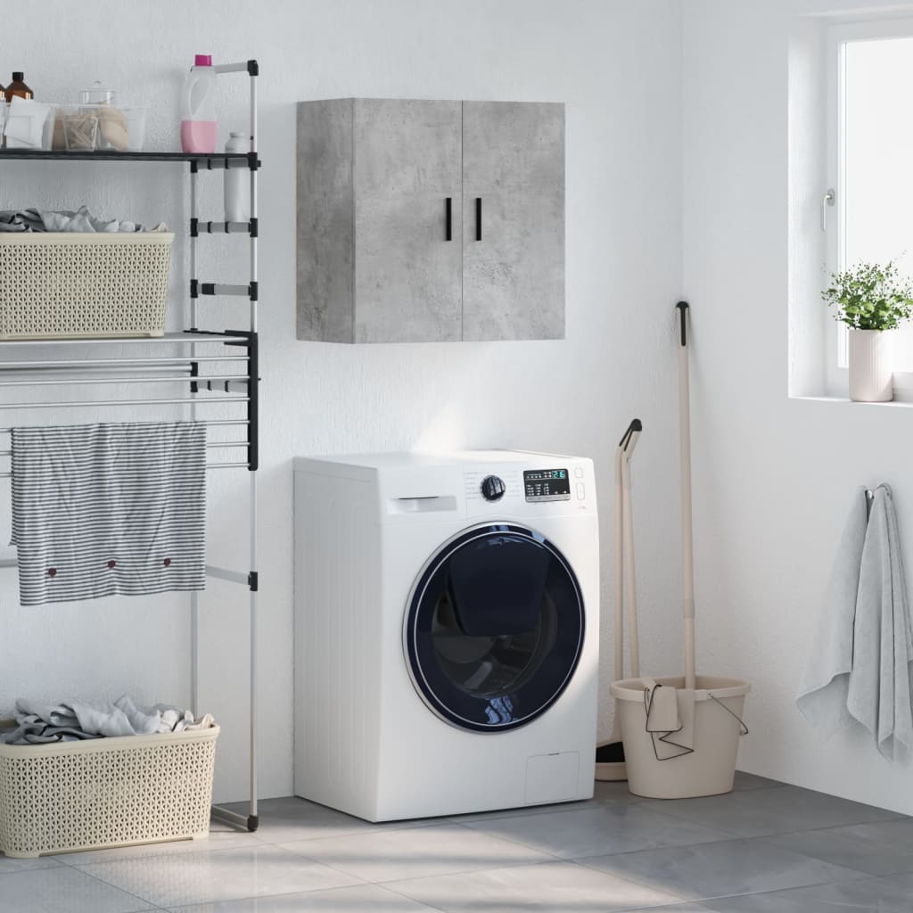 Mobile a Parete Grigio Cemento 60x31x60 cm in Legno Multistrato | homemem39