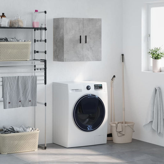 Mobile a Parete Grigio Cemento 60x31x60 cm in Legno Multistrato | homemem39