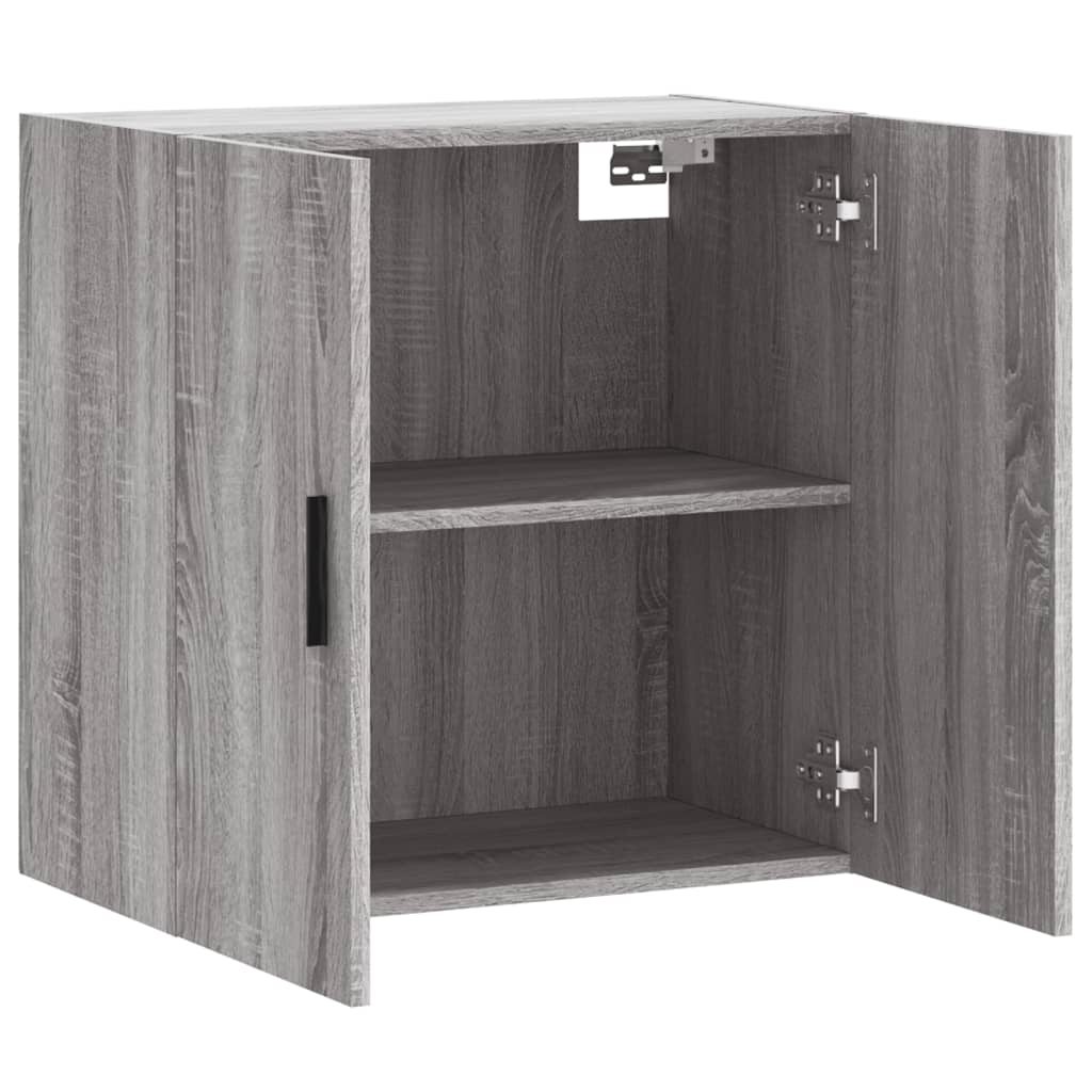 Mobile Pensile Grigio Sonoma 60x31x60 cm in Legno Multistrato | homemem39