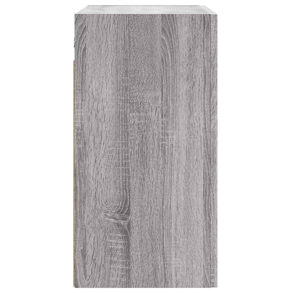 Mobile Pensile Grigio Sonoma 60x31x60 cm in Legno Multistrato