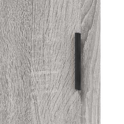 Mobile Pensile Grigio Sonoma 60x31x60 cm in Legno Multistrato