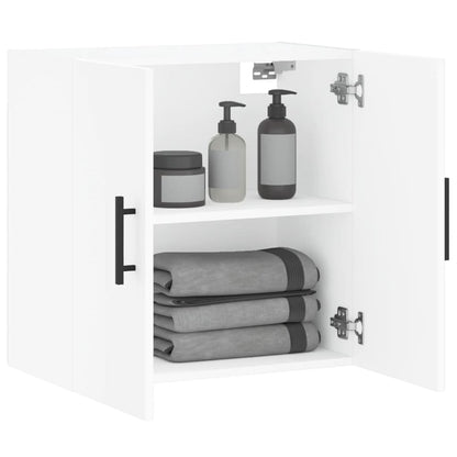 Armadietto a Muro Bianco 60x31x60 cm in Legno Multistrato