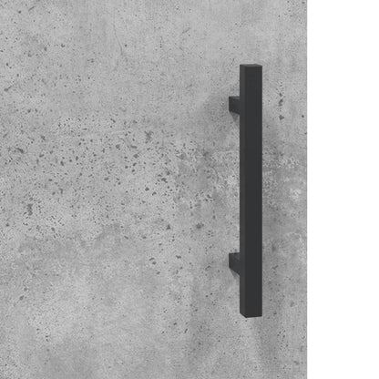 Mobile a Parete Grigio Cemento 60x31x60 cm in Legno Multistrato