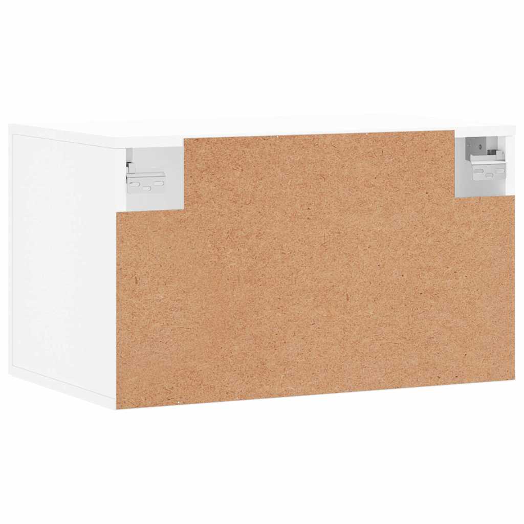 Mobile a Parete Bianco 60x36,5x35 cm in Legno Multistrato