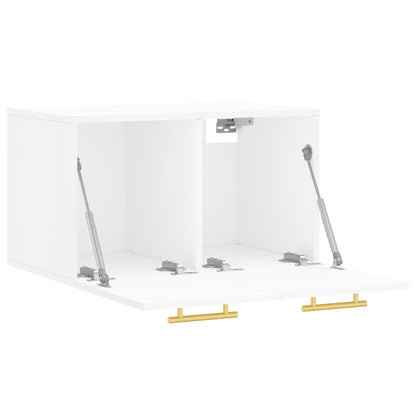 Mobile a Parete Bianco 60x36,5x35 cm in Legno Multistrato - homemem39